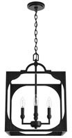 Hunter Lighting 19285 Highland Hill Modern Rustic Iron Foyer Lighting