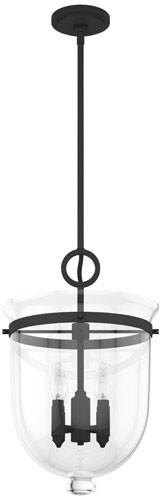 Hunter Lighting 19313 Belltown Modern Natural Iron Drop Ceiling Lighting