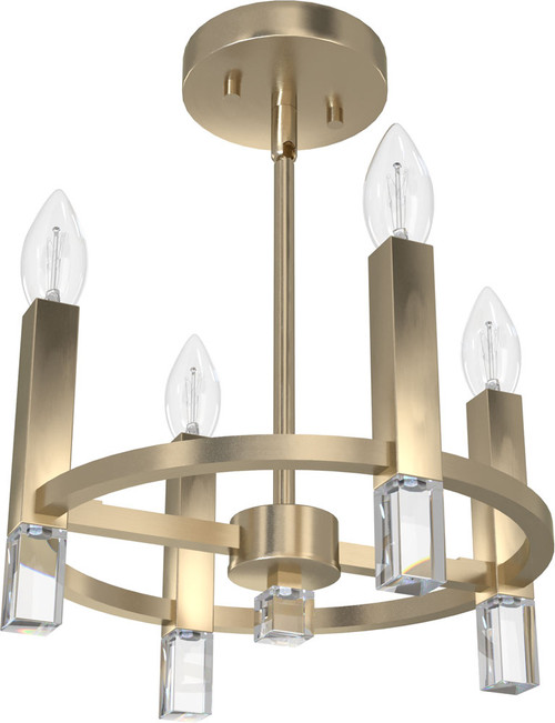 Hunter Lighting 19525 Sunjai Flush Ceiling Light Fixture