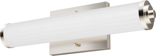 Hunter Lighting 19942 Holly Grove Brushed Nickel 2-Light Bathroom Light Fixture