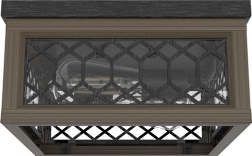 Hunter Lighting 19969 Chevron Ceiling Light Fixture