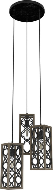 Hunter Lighting 19995 Gablecrest Modern Multi Pendant Light