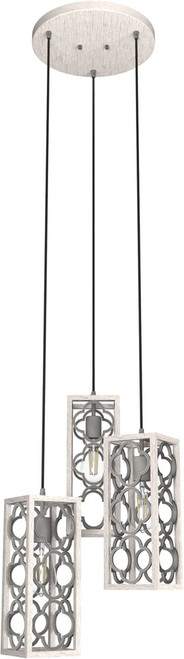 Hunter Lighting 19996 Gablecrest Modern Multi Pendant Light Fixture