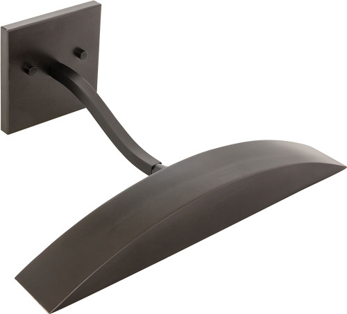 House of Troy DUW14-81 Ultra-Wide Mahogany Bronze Art Lamp