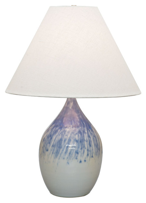 House of Troy GS400-DG Scatchard Decorated Gray Finish 28" Tall Table Light