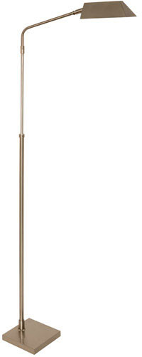 House of Troy NEW200-SN Newbury Satin Nickel LED Floor Lamp Light