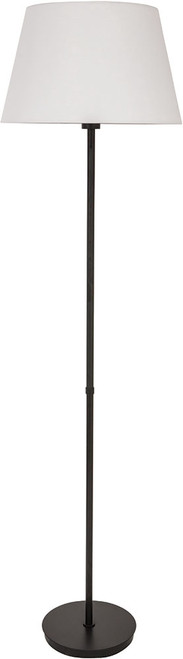 House of Troy VER500-BLK Vernon Black Floor Lamp