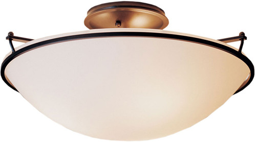 Hubbardton Forge 124304 Plain Semi-Flush Large Ceiling Light