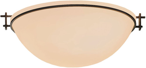 Hubbardton Forge 124252 Moonband Semi-Flush Bowl Ceiling Light
