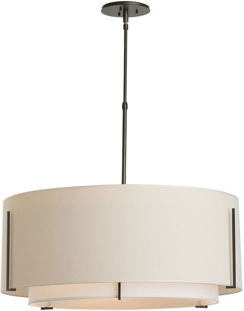 Hubbardton Forge 139610 Exos Large Double Shade Adjustable Pendant