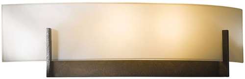 Hubbardton Forge 206401 Axis Small 17 Inch Wide Lighting Sconce With Glass Options