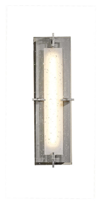 Hubbardton Forge 207760 Ethos Small 18 Inch Tall Modern LED Wall Light - Vintage Platinum