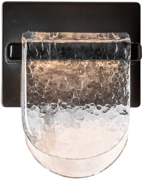 Hubbardton Forge 209980 Riverbed LED Square / Rectangular Wall Mounted Lamp