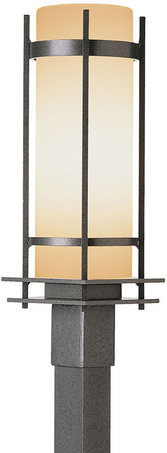 Hubbardton Forge 345895 Banded Outdoor Large Post / Pier Mount Light