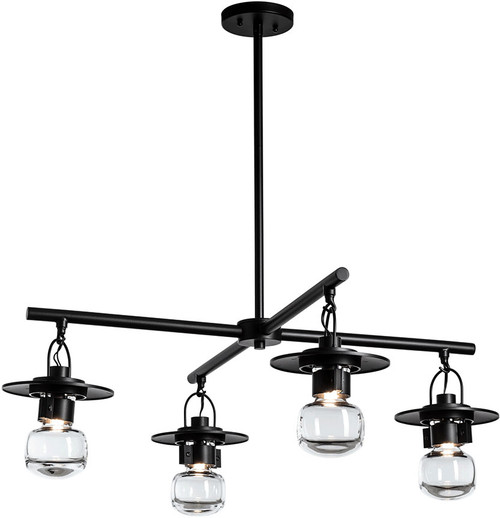 Hubbardton Forge 364212 Mason LED Exterior Hanging Chandelier