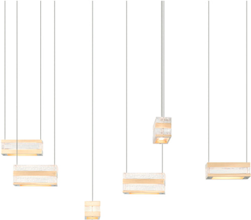 Hubbardton Forge 401349 Stacks LED Multi Hanging Lamp