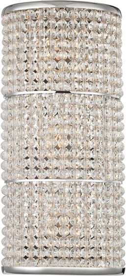 Hudson Valley 1023-PN Sherrill Polished Nickel Lighting Sconce