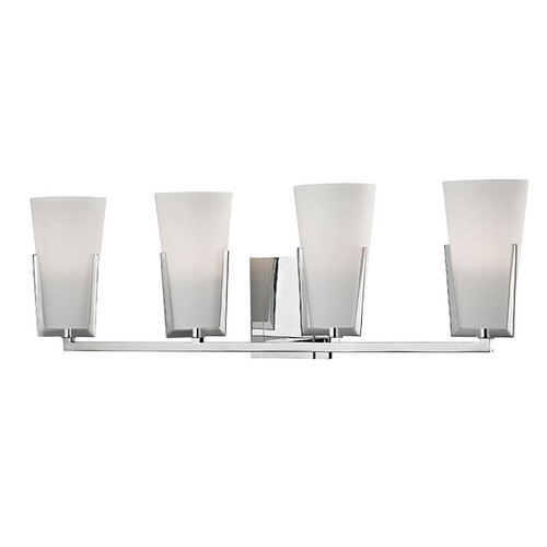 Hudson Valley 1804-PC Upton Polished Chrome Xenon 4-Light Lighting For Bathroom