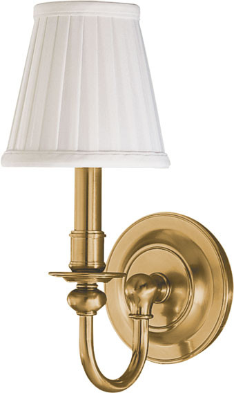 Hudson Valley 1901-AGB Beekman Aged Brass Lighting Wall Sconce