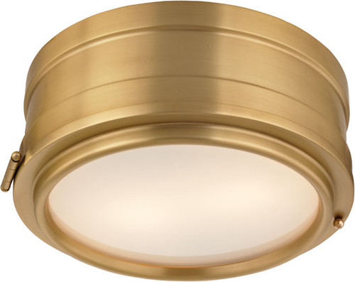 Hudson Valley 2311-AGB Rye Aged Brass 11" Ceiling Lighting