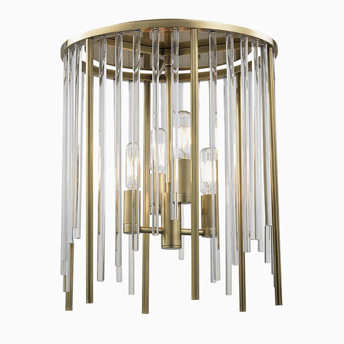 Hudson Valley 2510-AGB Lewis Aged Brass Ceiling Lighting