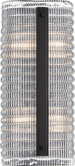 Hudson Valley 2854-OB Athens Contemporary Old Bronze Wall Light Sconce