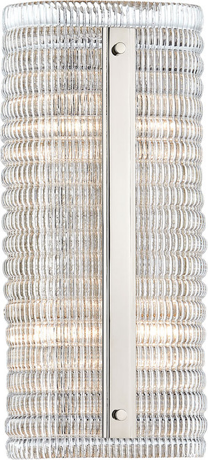 Hudson Valley 2854-PN Athens Modern Polished Nickel Wall Lighting Fixture
