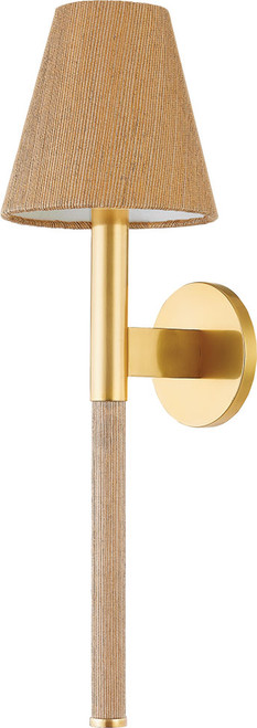 Hudson Valley 3420-AGB Lindenwood Modern Aged Brass Lighting Sconce