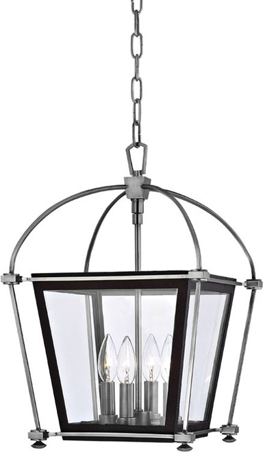 Hudson Valley 3612-PN Hollis Polished Nickel 12.75" Entryway Light Fixture