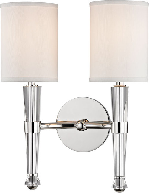 Hudson Valley 4120-PN Volta Polished Nickel Lighting Sconce