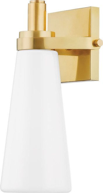 Hudson Valley 4221-AGB Trude Modern Aged Brass Wall Lamp