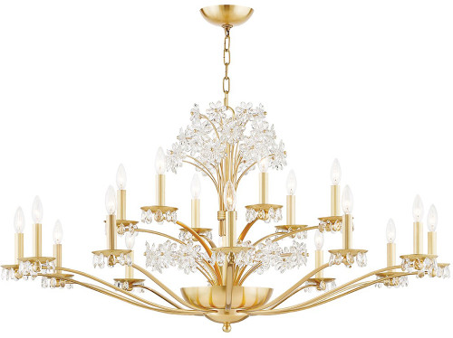 Hudson Valley 4452-AGB Beaumont Contemporary Aged Brass Xenon Chandelier Light