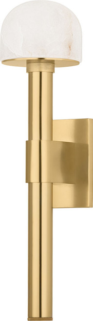 Hudson Valley 4622-AGB Bellvale Contemporary Aged Brass Sconce Lighting