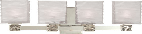 Hudson Valley 4664-SN Hartsdale Modern Satin Nickel Xenon 4-Light Sconce Lighting