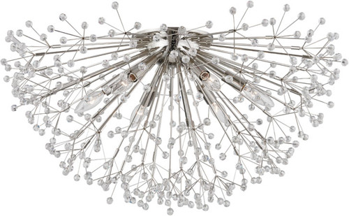 Hudson Valley 6028-PN Dunkirk Contemporary Polished Nickel Ceiling Lighting