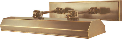 Hudson Valley 7023-AGB Woodbury Traditional Aged Brass 23" Picture Lamp