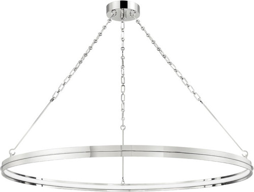 Hudson Valley 7142-PN Rosendale Contemporary Polished Nickel LED 42" Pendant Light Fixture