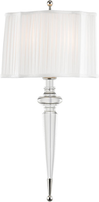 Hudson Valley 7611-PN Tipton Contemporary Polished Nickel Light Sconce