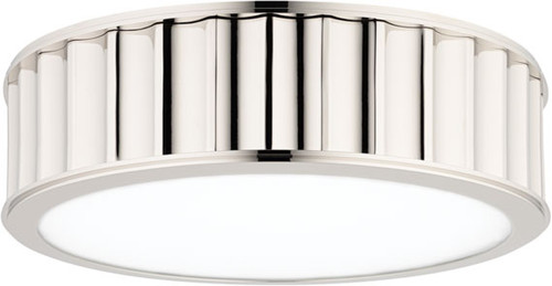 Hudson Valley 911-PN Middlebury Contemporary Polished Nickel 13" Flush Mount Lighting