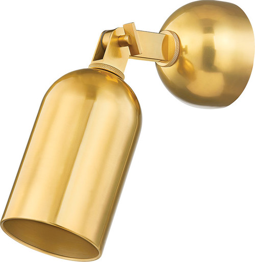 Hudson Valley 9221-AGB Sturbridge Modern Aged Brass Wall Lamp