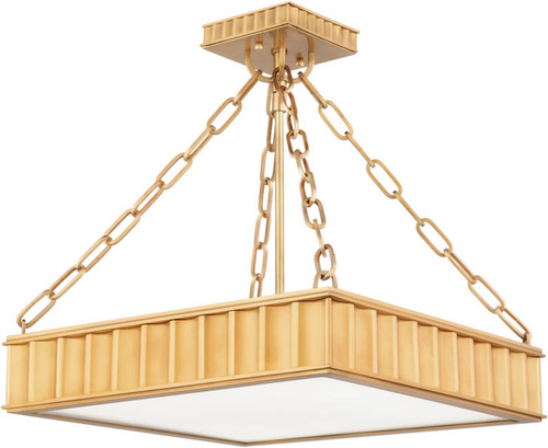 Hudson Valley 933-AGB Middlebury Modern Aged Brass Pendant Lighting