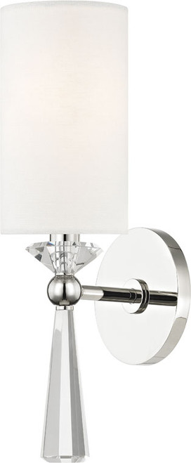 Hudson Valley 9951-PN Birch Modern Polished Nickel Light Sconce