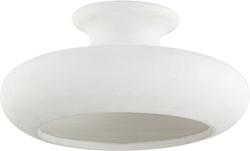 Hudson Valley BKO1200-AGB/CWL Annie Contemporary Aged Brass Flush Mount Lighting