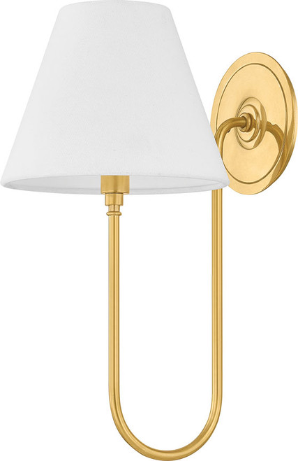 Hudson Valley MDS2300-AGB Hawthorne Modern Aged Brass Lighting Sconce