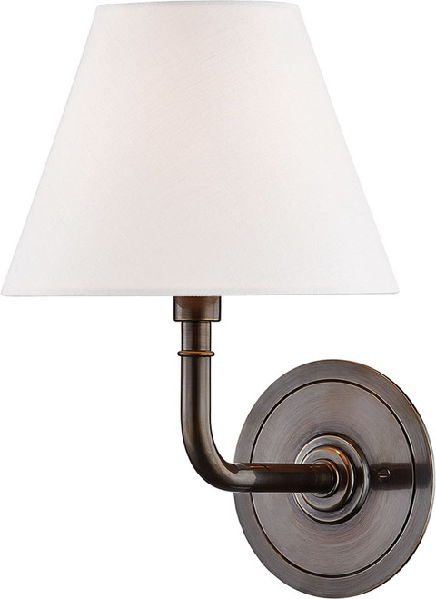 Hudson Valley MDS600-DB Signature No.1 Distressed Bronze Wall Lighting