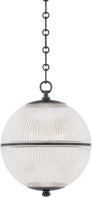 Hudson Valley MDS800-DB Sphere No. 3 Distressed Bronze 13" Pendant Lighting