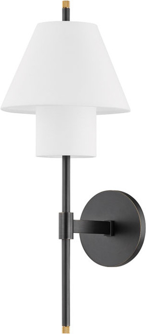 Hudson Valley PI1899101-AGB/DB Glenmoore Contemporary Aged Brass Light Sconce