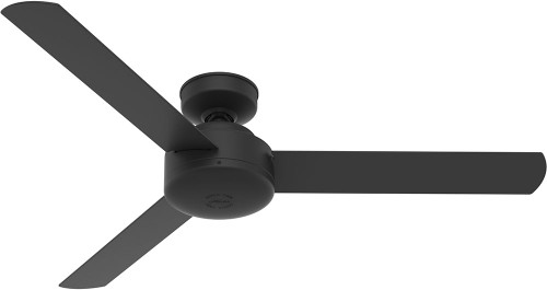 Hunter 50810 Presto Matte Black 52" Ceiling Fan