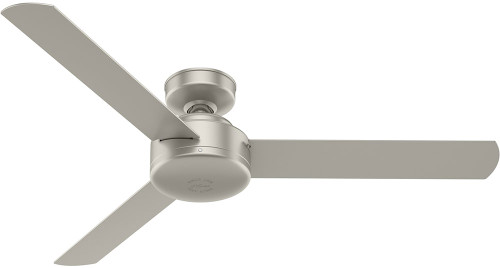 Hunter 50812 Presto Matte Nickel 52" Ceiling Fan