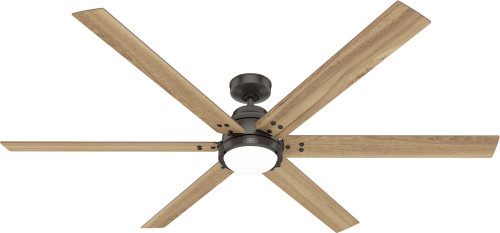 Hunter 51886 Gravity Noble Bronze LED 72" Ceiling Fan